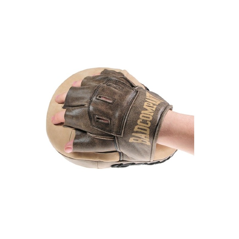 Bad Company Retro Cowhide Leather Hand Pads I Martial Arts