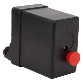 Pressure Switch Compressor, 380V 75~175PSI Single Hole Pressure Switch, Vertical Pressure Control Valve, Control Valve Regulator for Air Compressor, Quick Pressure Reduction
