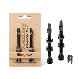 Bibike Ridenow Tubeless Valves 45mm/65mm/85mm Presta Valve Stem with Valve Core Removal Tool