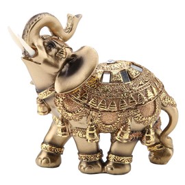 Elephant Statue, Perfect for Gift for Home Shop Decoration, Thai elephant, Feng Shui Elephant, for Reception Decoration, Good Luck Decoration, Three Sizes(L/M/S)(L)