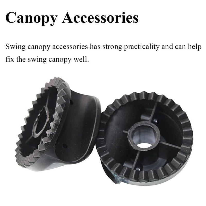 TopHomer Canopy Accessories, Garden Swing Plastic Fittings for Canopy and