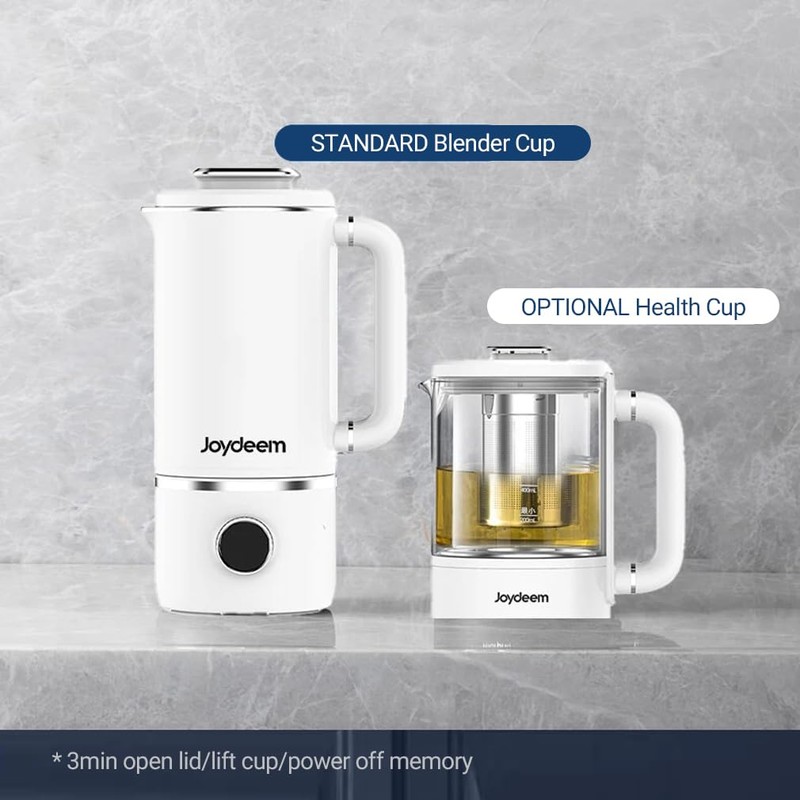 Joydeem JD-PB8200 Compact Blender with 10 Menus, Quiet Cooking Blender