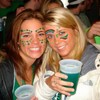4 Pcs St. Patrick's Day Face Tattoos Stickers Green Shamrock