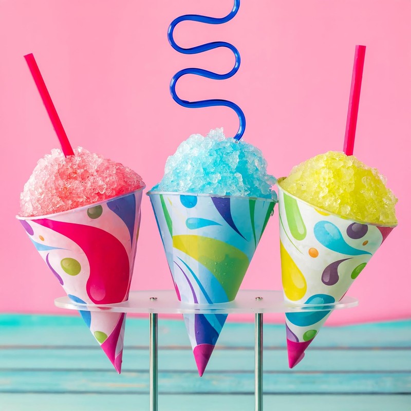 Nostalgia Snow Cone Shaved Ice Machine - Retro Table-Top Slushie