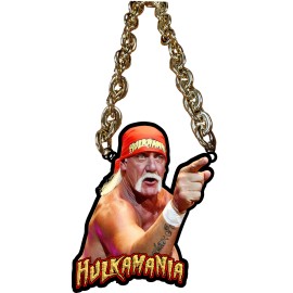Hulk Hogan Super Fan Chain Acrylic Necklace