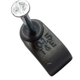 Grey Twin and Earth Flat Cable Clips, 100 Pack (1.5MM CABLE CLIPS)