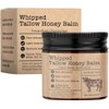 Vintage Beef Tallow Blam with Honey, Grass-Fed Beef Tallow, Honey,