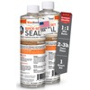 WiseBond Quick Set Seal 1-Quart Kit, Epoxy Resin Seal Wood