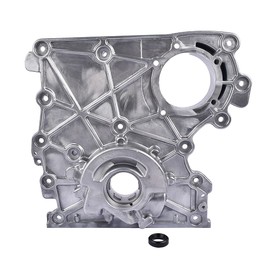 Front Timing China Cover W/Oil Pump Replacement for 2004-2012 Chevy Colorado, GMC Canyon; 2004-207 Buick Rainier; 02-09 Trailblazer, Envoy XL; 06-10 Hummer H3; 02-04 Oldsmobile Bravada # 12628565