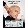 Kinglucky AirClip Open Ear Headphones Comfortable & Secure, Immersive Sound,