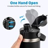 Diumepo Auto Spout Lid for Yeti Rambler 12/18/26/36/64 oz Water