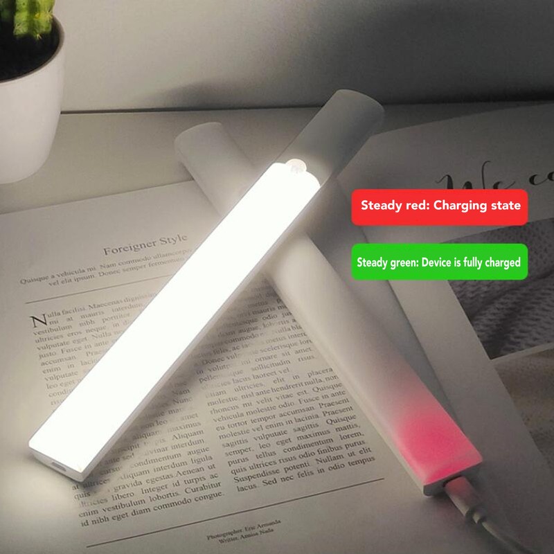 Motion Sensing Cabinet Light Three Color USB C Rechargeable Dimmable