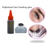 Pegamento Latex Salon Pro Extensiones Naturales Pestanas Látex color Negro