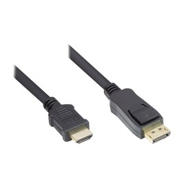 Good Connections Connection Cable Mini Display Black black Black 5 m