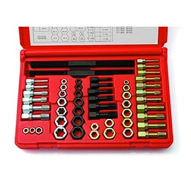 CTA Tools 8240 Universal 53-Piece Rethreading Set, RED