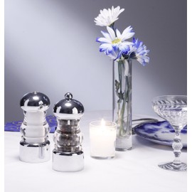 Chef Specialties 5.5 Inch Lori Pepper Mill and Salt Shaker Set