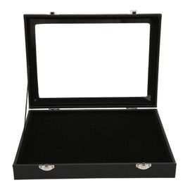 Pin Display Case with Locking Buckle, Material, Neat , Easy to Pin Display Case Pin Jewelry Display Case Badge Display Box Badge Display Box Medal C (M)