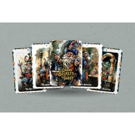 Ibiza Tarot - The Gnome Secrets Tarot Deck - 78 Cards - Tarot - Fortune Telling - Divination Tools - Adults 18+