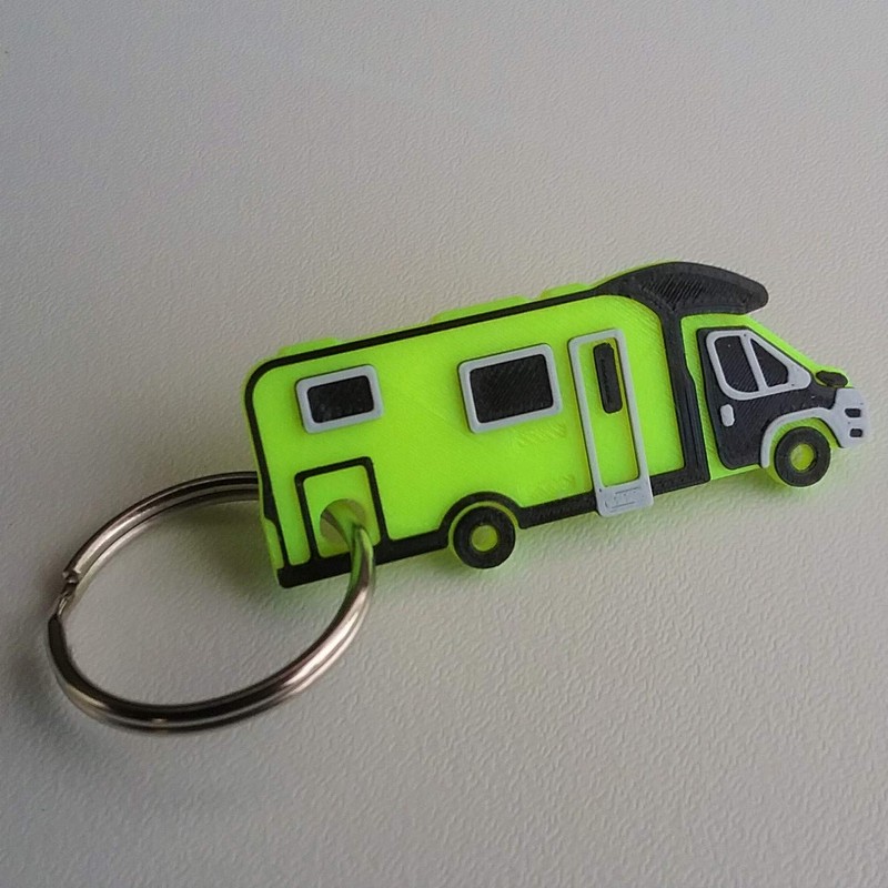 MaJoCompTec 3 x Key Fob Motorhome Camper Van Camper Van
