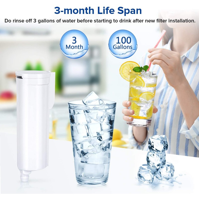 P4INKFILTR Replacement for GE Profile Opal 2.0 Nugget Ice Maker