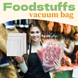 Vacuum Sealer Bags, Pack of 50 Vacuum Bags Food, Vacuum Bags for Vacuum Sealers, Foil Bags for All Vacuum Sealers, Vacuum Bags for Vacuum Sealer & Food Vacuum Sealer