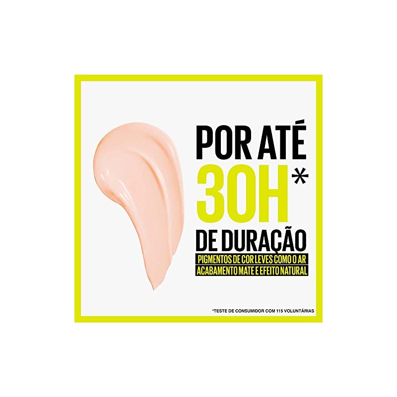 MAYBELLINE - Base de Maquillaje Cobertura Total 30 h