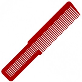 WAHL Flat Top Large Clipper Styling Comb RED 8" Barber Hairstyling Hair NEW
