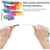 hongmo Pack of 5 Dance Bands Streamer Rainbow Gymnastics Band