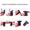 USB Rechargeable Anti Theft Bike Alarm Vibration Trigger Alarm with