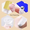 10pcs Empty Essential Oil Roll-on Bottles, 10ml/0.33 Oz Frosted Glass