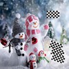 Checkered Black and White Racing Toothpick Flag Race Car Small