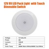 Facon 5Packs12V LED RV Interior Lights with Smart Touch Switch