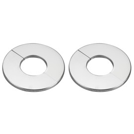 GWYAN 2 Pcs Wall Split Flange Stainless Steel Round Escutcheon Plate for 2.01"/51mm Diameter Pipe