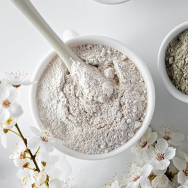 Paris Fragrances White Clay Brazilian Powder - 8 Oz | 240g - Cosmetic Clay for Facial Masks, Creams, Soft Peels and Scrubs, and Soap Making - Deeply Cleanses Pores & Purifies the Skin