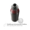 alfi Endless Bottle 900 ml, Medium Red, Lightweight Stainless Steel