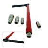 GIONAR Faucet Wrench with 5 Pieces 8-13mm Nut Set, Adjustable