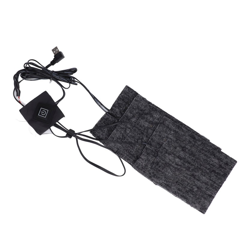 Clothing Electric Heating Pads Winter Camping Adjustable 3 Level Carbon