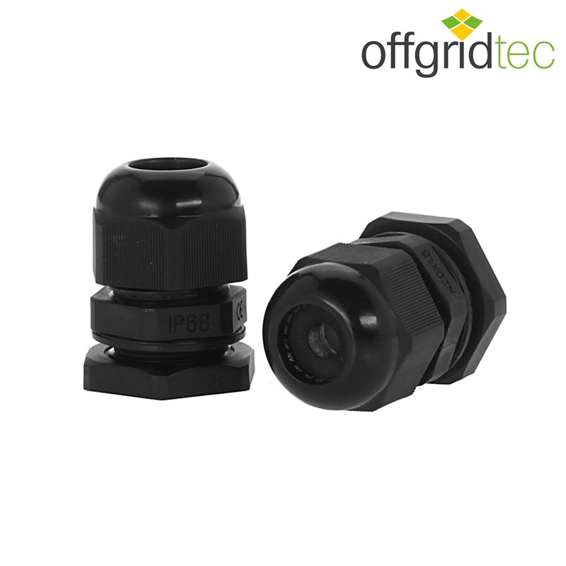 Offgridtec 006415 Roof Duct Dual Black For Motor Home Caravan