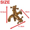 Fermore 2 Outlet Faucet Replacement Antique Brass Retro Distribution Faucet