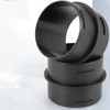 BODYA 2Pcs 75mm Pipe Ducting Joiner Connector Pipe Vent Outlet