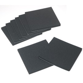 Foam Padding Sheet 1/4" Thick with Adhesive,Adhesive Foam Pad,Closed Cell Foam Sheet Square Rubber Pad Anti-Slip 4" X 4" X 1/4" (6, 4Inch x 4Inch x1/4Inch)