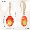 Suyi Dangle Drop Earrings for Women Crystal Teardrop Dangling Earrings
