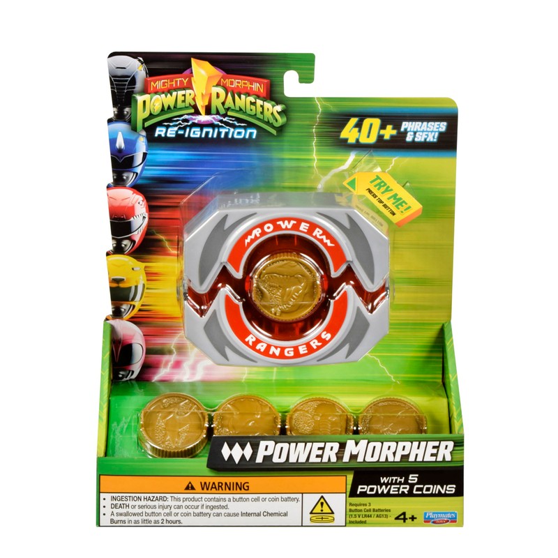 Power Rangers, Power Morpher Elettronica, Funzioni sonore e Luminose, Accessori
