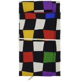 Handkerchief Congratulatory Bag, Checker, Black