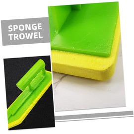 Operitacx 5 Stück Schwamm -Kesselmesser Bodenbelag Werkzeug Putzschaber Kachel-Tool Fugenschwamm Fliesenmörtel Verfugung Fugenmörtel für Fliesen Mörtel schwimmen Gummischwamm