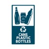 6 PCS Self Adhesive Recycle Sign Decals for Trash,8x4 inch