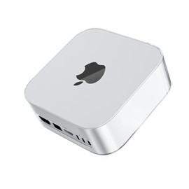 PHIXERO TPU Case for Mac mini M4, Protective Cover, All-Round Protection & Efficient Heat Dissipation, Anti-Scratch(White).