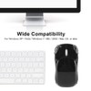 Wendry Wireless Mouse, Ultra-Thin 2.4GP Wireless Bluetooth Mouse óptico Mute