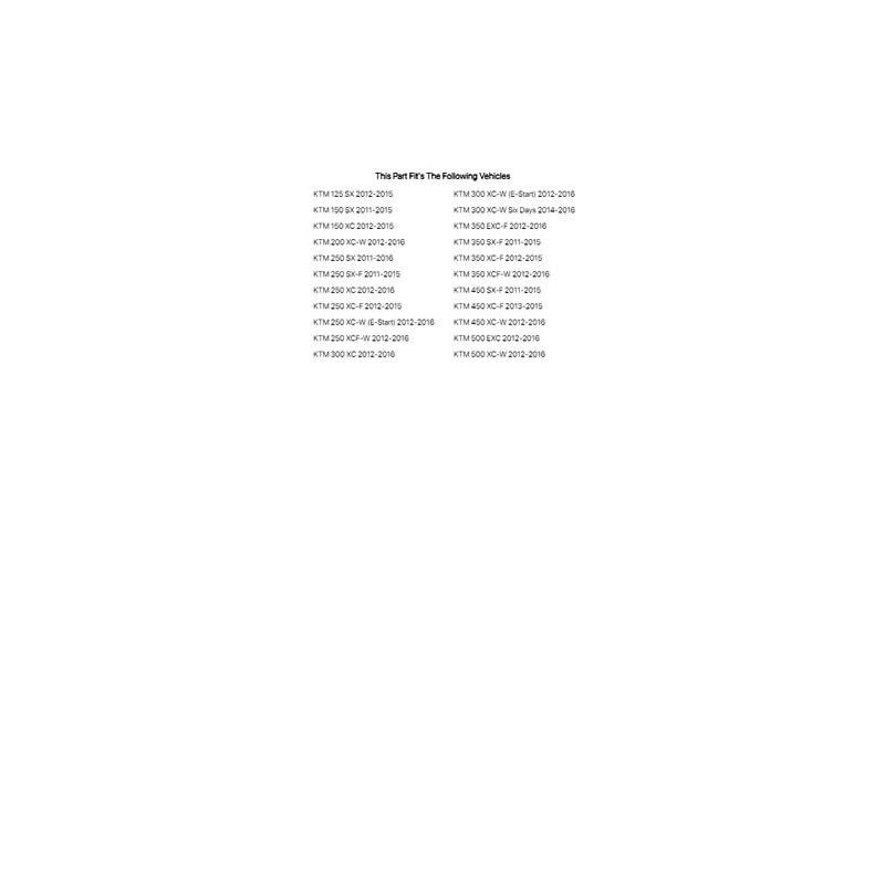 Stegz Steg Pegz for KTM 250 XCF-W 2012-2016