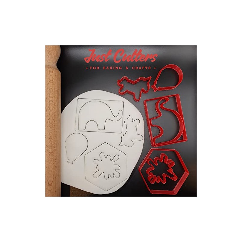 Rocket Ship Set of 2 Value Cookie/Fondant Cutters Pair 5CM